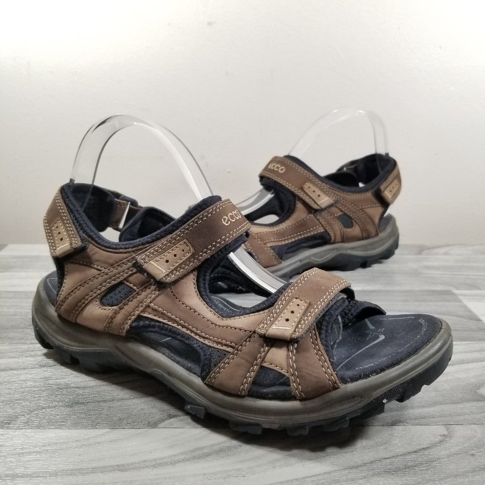 Ecco 44 Mens Yucatan Sport Comfort Sandals Hiking